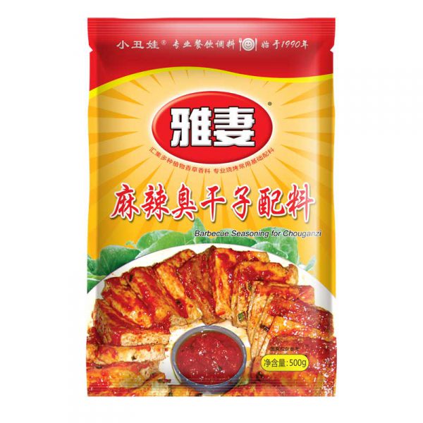 500g麻辣臭干子配料